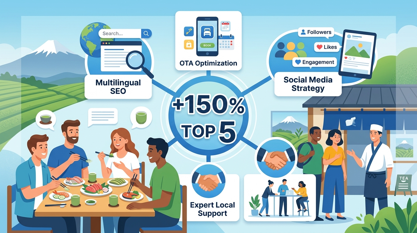 How does professional inbound marketing support your restaurant's international success?