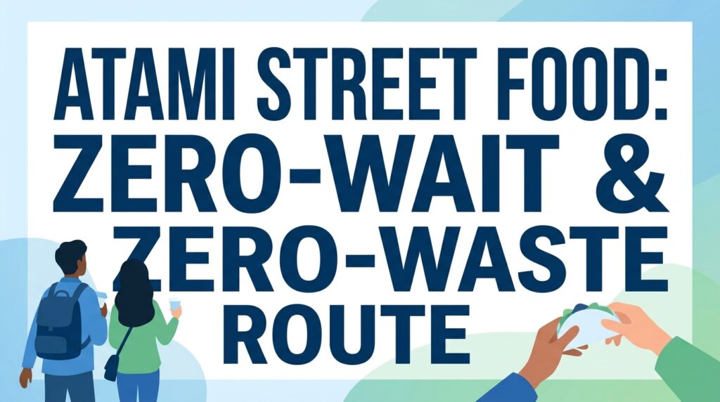 Atami Street Food Guide: A Zero-Wait & Zero-Waste Route [With Map]