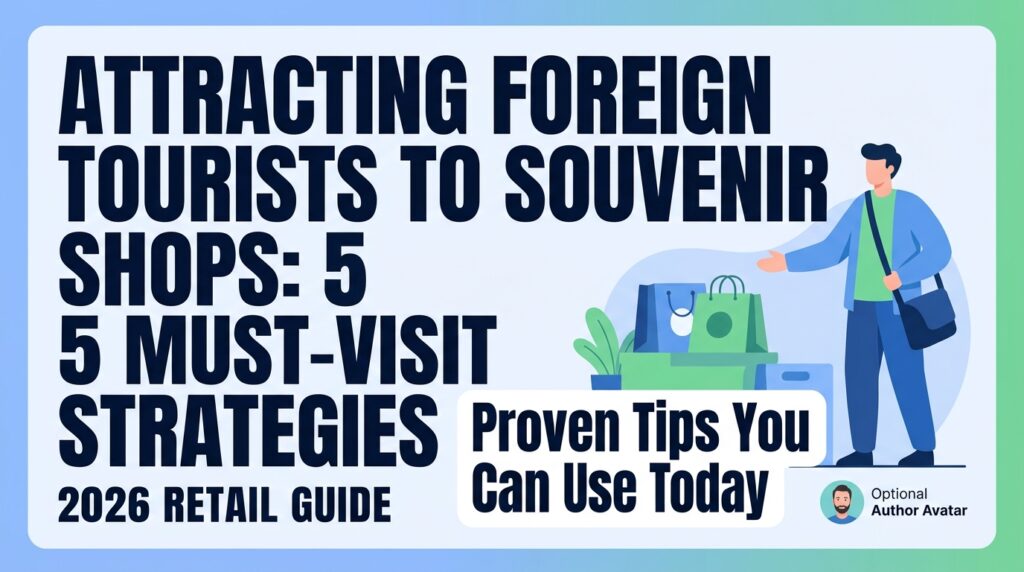 Attracting Foreign Tourists to Souvenir Shops: 5 Must-Visit Strategies