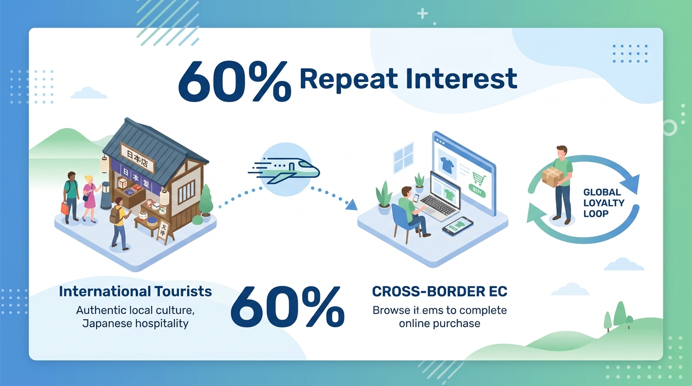 How can cross-border EC and reviews turn one-time visitors into repeat customers?