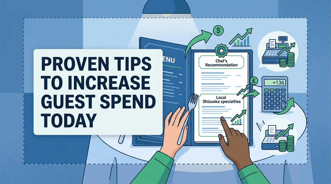 How does a professional English menu increase your restaurant's average guest spend?