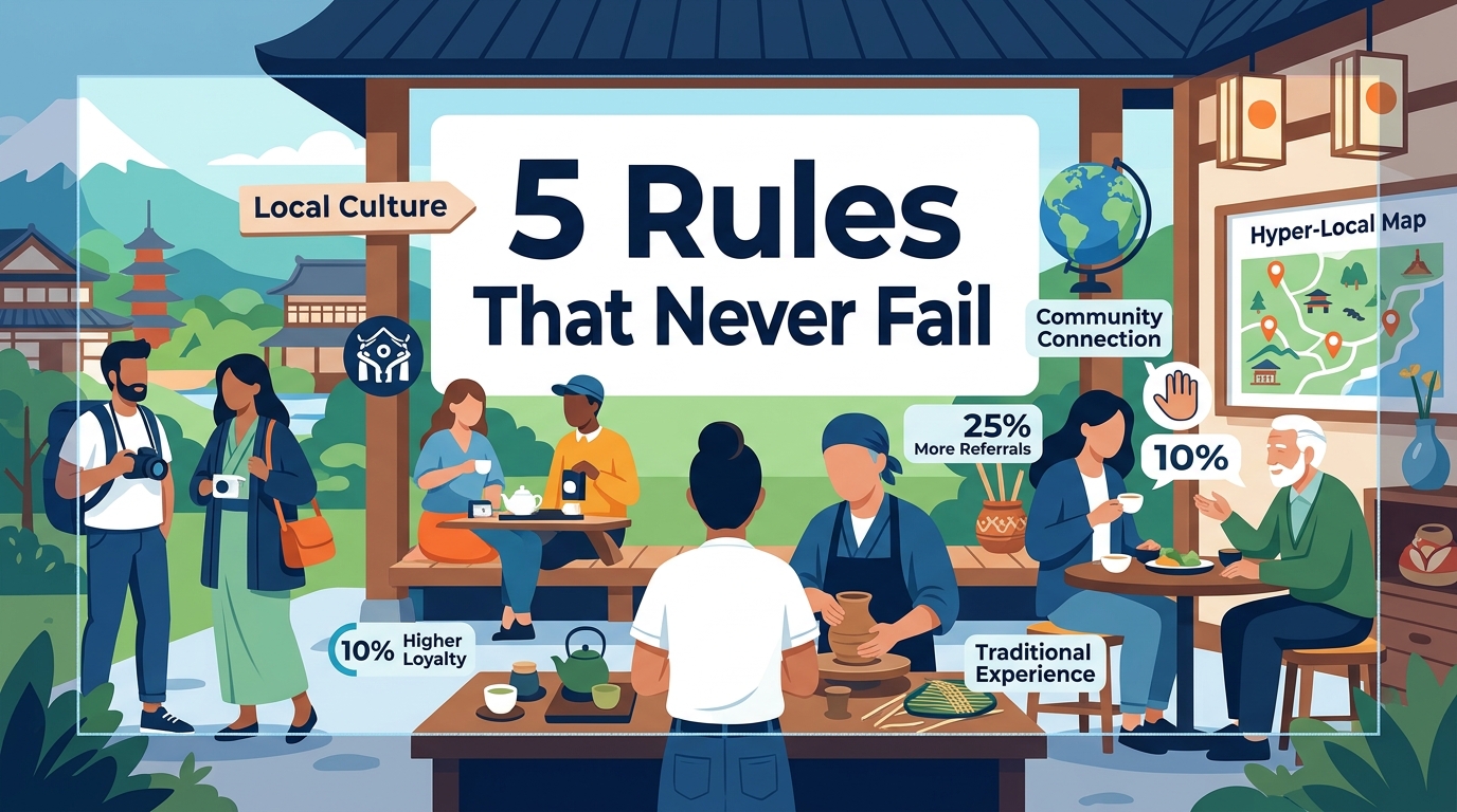 Why is hyper-local experience design the secret to attracting international travelers?