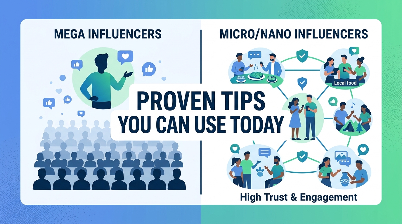 How can rural areas identify the right niche influencers for storytelling?