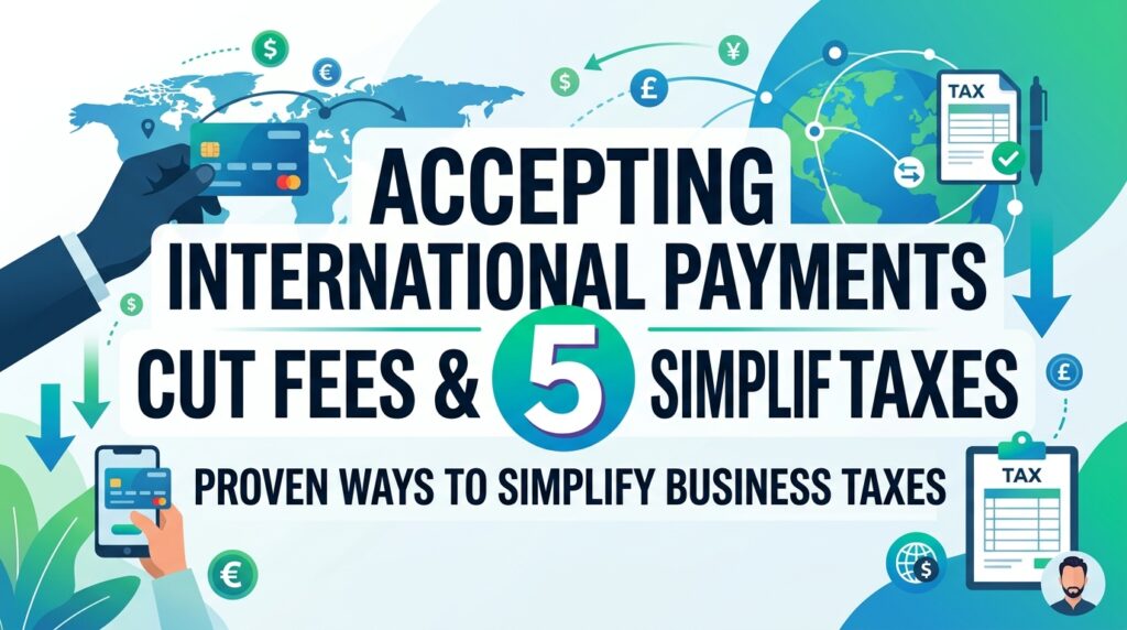 Accepting International Payments: 5 Ways to Cut Fees and Simplify Taxes