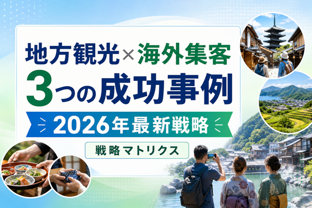 3 Regional Tourism Marketing Case Studies [Strategy Matching Matrix]