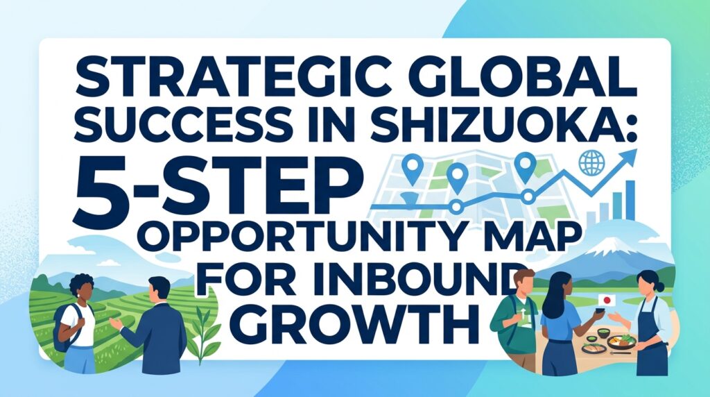 Shizuoka Inbound Tourism Needs: A 5-Step Opportunity Map for Growth