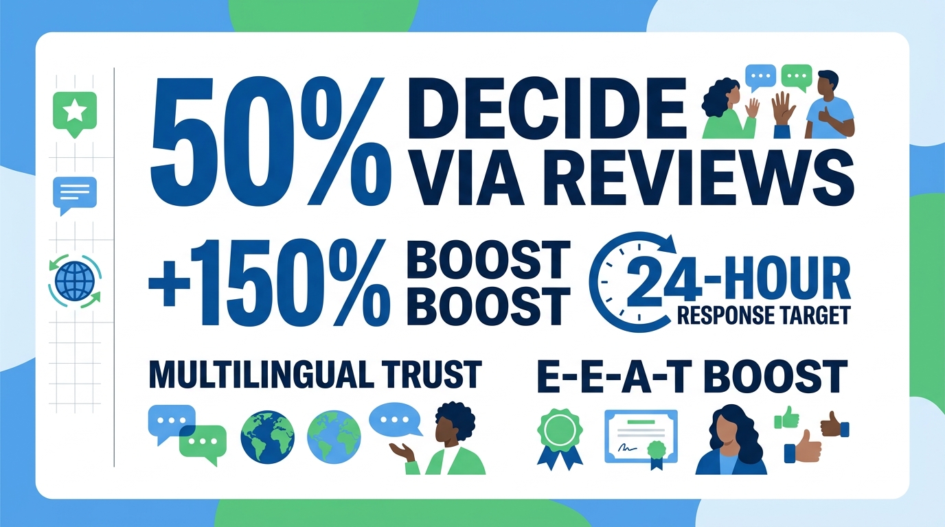 What are the best practices for managing multilingual reviews and Google Business Profiles?