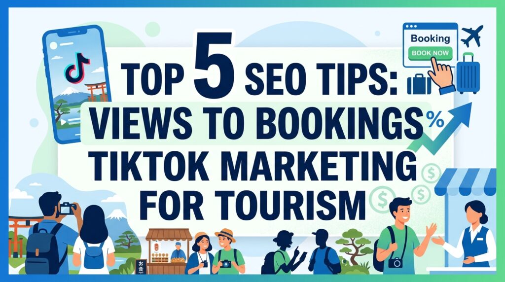 TikTok Marketing for Tourism: 5 SEO Tips to Turn Views into Bookings